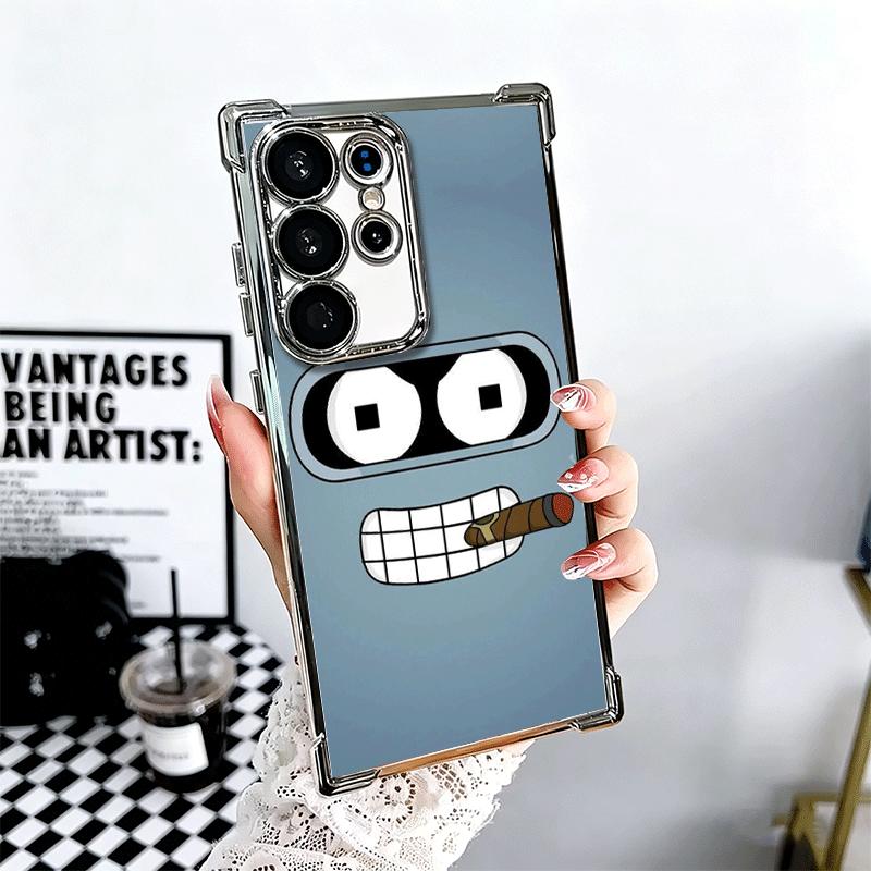 Cartoon Funny F-Futuramas Soft Phone Case For Samsung Galaxy S26 Ultra S25 Edge S24 FE S23 Plus S22 S21 + S20 Plating Anti-Fall Samsung S26
Cartoon Funny F-Futuramas Soft Phone Case For Samsung Galaxy S26 Ultra S25 Edge S24 FE S23 Plus S22 S21 + S20 Plating Anti-Fall Samsung S26
