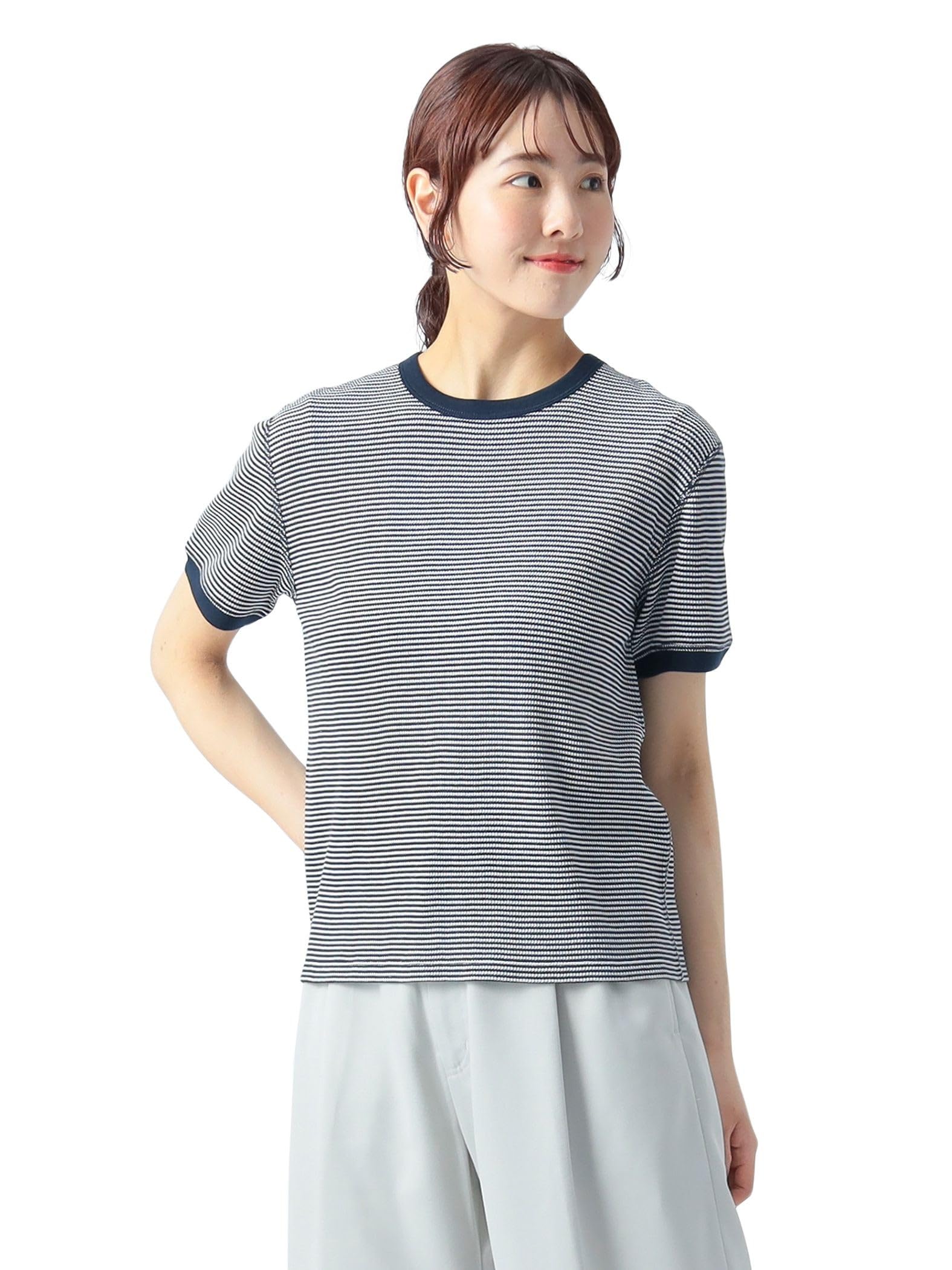 Beams Heart Tee Waffle Striped Pullover Navy One Size S/S Women s
Beams Heart Tee Waffle Striped Pullover Navy One Size S/S Women s