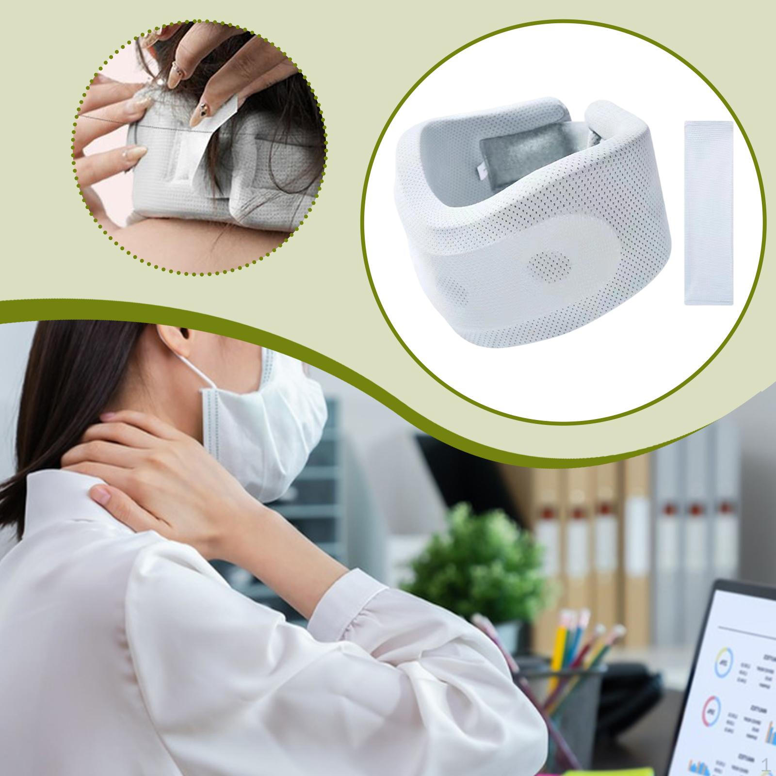 Neck Brace Soft Adjustable Comfortable Support for Sleeping Women & Men S
Neck Brace Soft Adjustable Comfortable Support for Sleeping Women & Men S