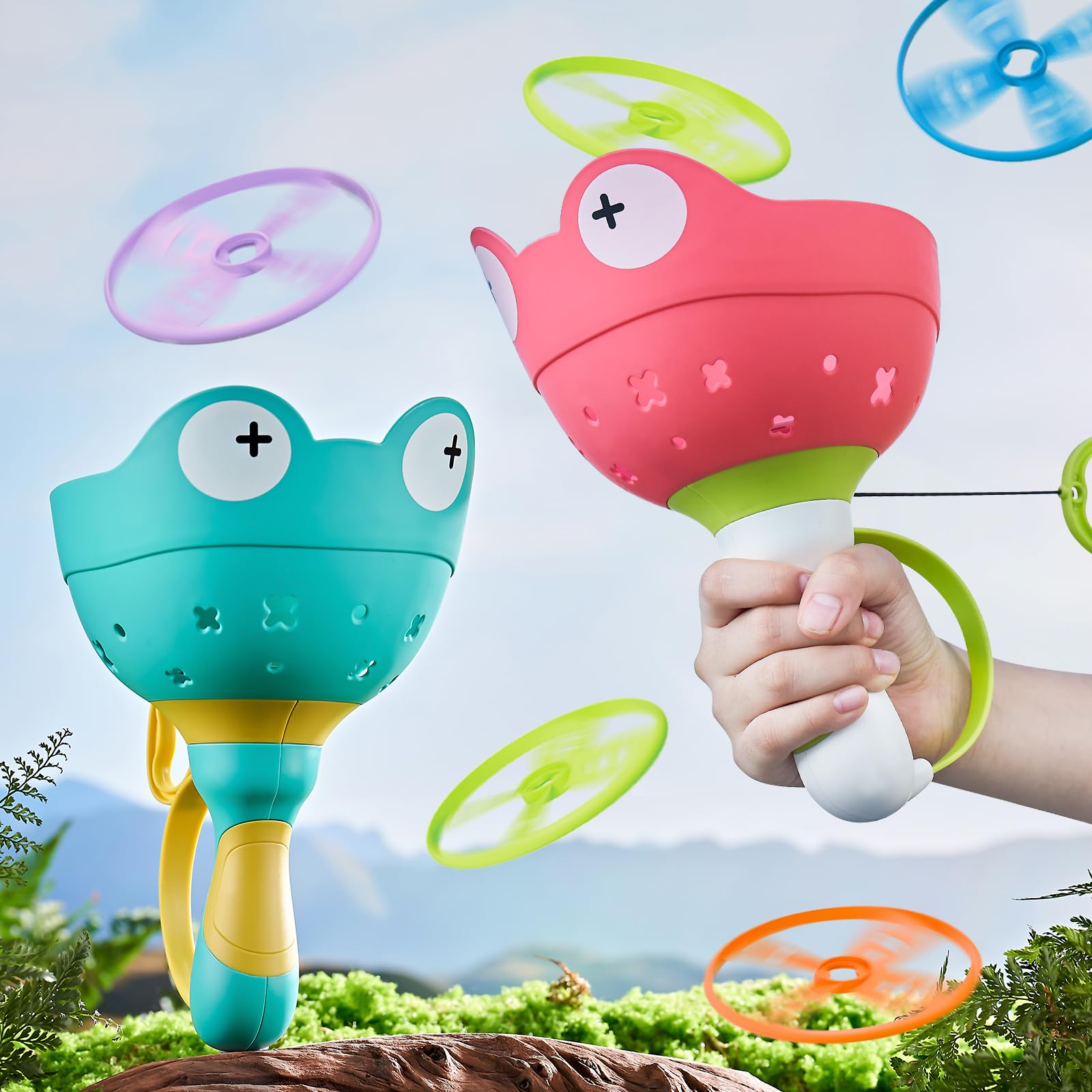MAVEKID Игрушка летающий диск для игр на открытом воздухе Детский пусковой аппарат Летающая тарелка Летающая игрушка Товары для игр на открытом воздухе для начальной школы Товары для игр в парке Игры в кемпинге Игры в помещении
MAVEKID Игрушка летающий диск для игр на открытом воздухе Детский пусковой аппарат Летающая тарелка Летающая игрушка Товары для игр на открытом воздухе для начальной школы Товары для игр в парке Игры в кемпинге Игры в помещении