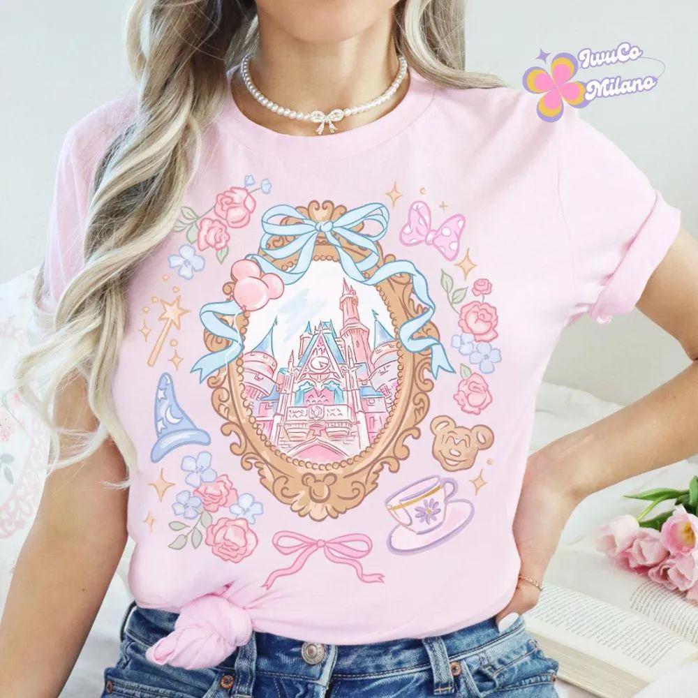 Coquette Bow Castle Shirt Magical Kingdom Girls Girls Journey Shirt Y2K Unisexs Fashion Leisure Sports TShirt S
Coquette Bow Castle Shirt Magical Kingdom Girls Girls Journey Shirt Y2K Unisexs Fashion Leisure Sports TShirt S