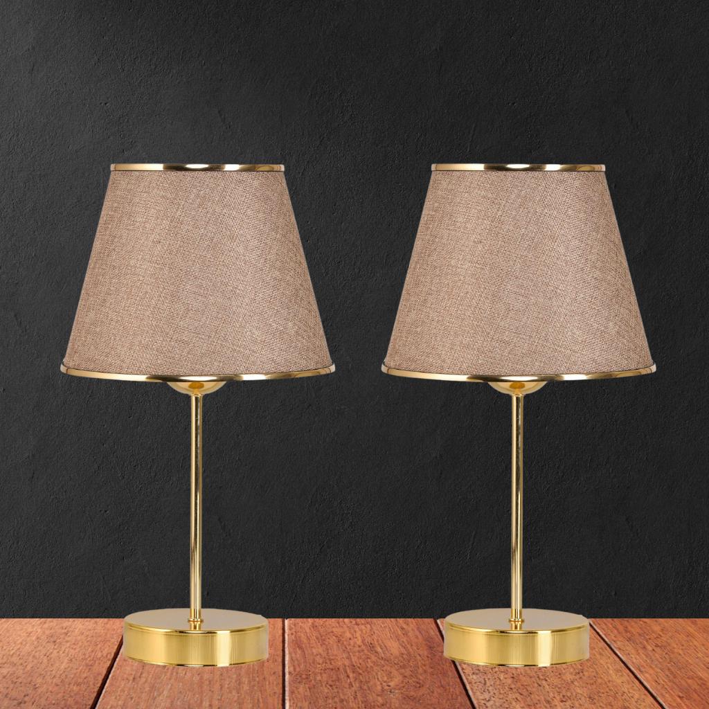 Star Gold Stand Lampshade Striped Kumbeige Fabric Headboard Bedroom Living Room Table Lamp 2 Pieces
Star Gold Stand Lampshade Striped Kumbeige Fabric Headboard Bedroom Living Room Table Lamp 2 Pieces