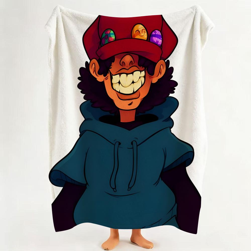 anime P Paranoia A Agent Throw Flannel Throw Blanket Suitable for Sofa Living Room Bedroom 75cmx90cm
anime P Paranoia A Agent Throw Flannel Throw Blanket Suitable for Sofa Living Room Bedroom 75cmx90cm
