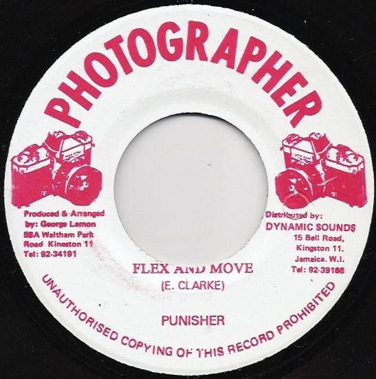 7inch Record PUNISHER - Flex And Move NONE Photographer Jamaica Reggae, Ska & Dub Used
7inch Record PUNISHER - Flex And Move NONE Photographer Jamaica Reggae, Ska & Dub Used
