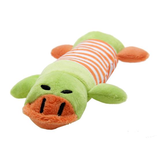 Pet Dog Cats Cute Duck Plush Doll Interactive Molar Chew Bite-resistant Toy зелений
Pet Dog Cats Cute Duck Plush Doll Interactive Molar Chew Bite-resistant Toy зелений
