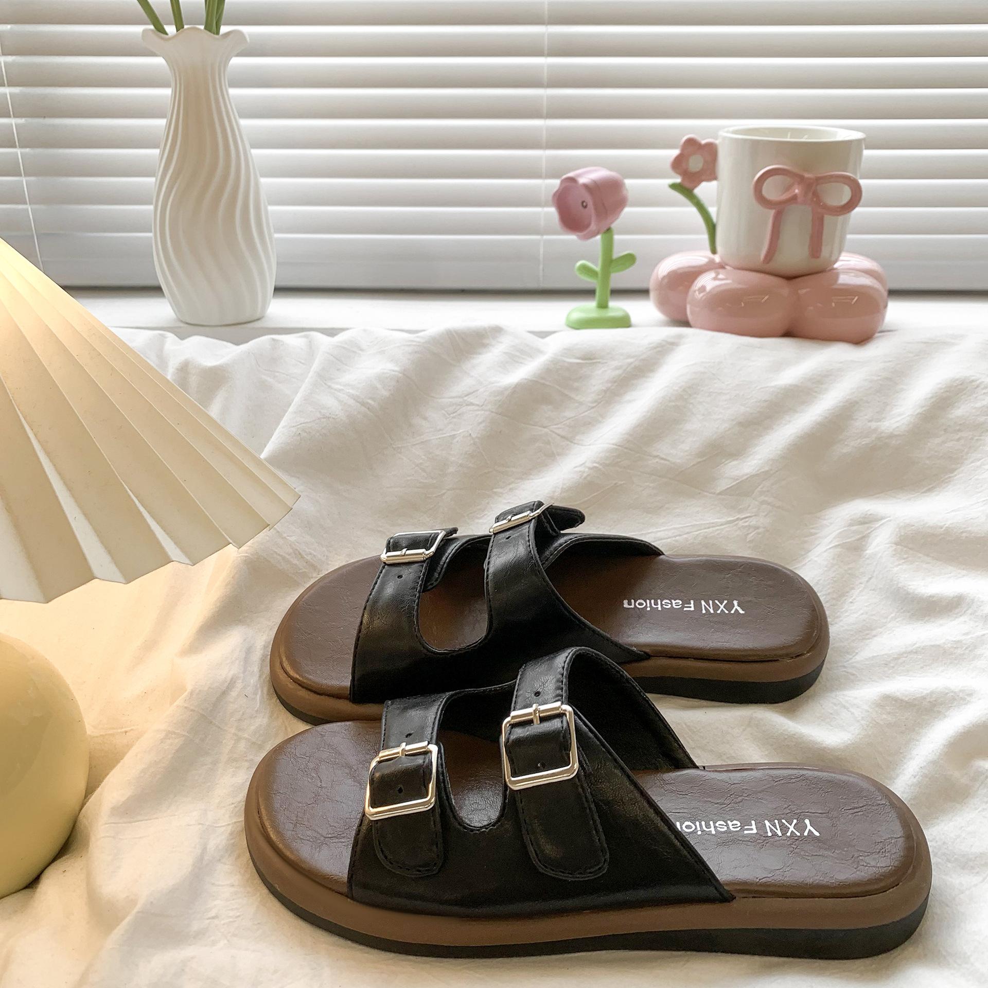 Крутые шлепанцы на толстой подошве женские новые шлепанцы полуподнос летняя обувь красиво с юбкой пляжная обувь большой размер 43 чёрный
Крутые шлепанцы на толстой подошве женские новые шлепанцы полуподнос летняя обувь красиво с юбкой пляжная обувь большой размер 43 чёрный