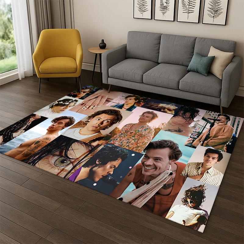 fashion Harry Styles Singer Star Carpet Rug for Bedroom Living Room Sofa Playroom Doormat Home Decor,Kid Area Rug Non-slip 40x60cm
fashion Harry Styles Singer Star Carpet Rug for Bedroom Living Room Sofa Playroom Doormat Home Decor,Kid Area Rug Non-slip 40x60cm