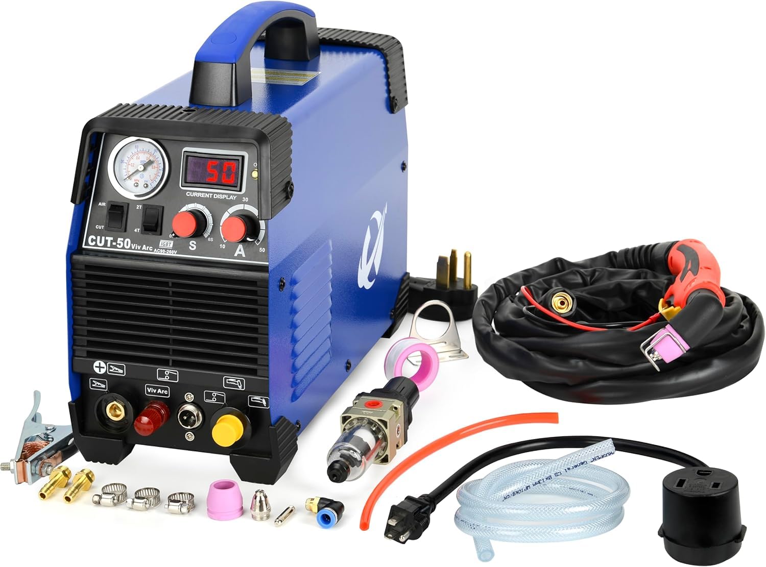 Hiweld CUT-50 (S7) Плазморез 50А с пилотной дугой, двойное напряжение 110/220 В, 2T/4T, встроенный регулятор
Hiweld CUT-50 (S7) Плазморез 50А с пилотной дугой, двойное напряжение 110/220 В, 2T/4T, встроенный регулятор