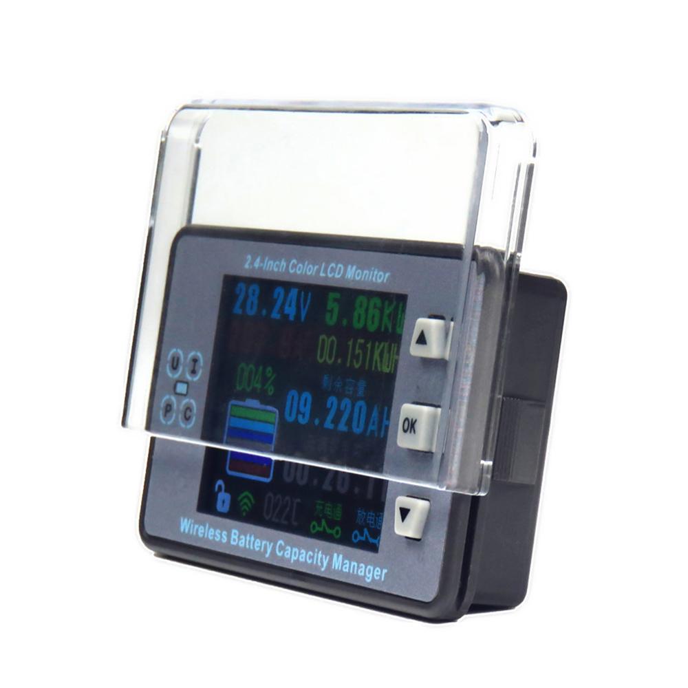 VAC8810F 2.4-inch Wireless Voltmeter Ammeter Voltmeter Power Meter Battery Tester Battery Capacity Real Time Tester 120V 300A
VAC8810F 2.4-inch Wireless Voltmeter Ammeter Voltmeter Power Meter Battery Tester Battery Capacity Real Time Tester 120V 300A