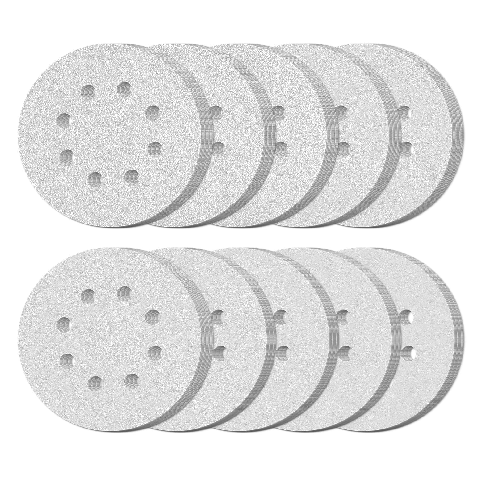 Atutomo 125mm White Sanding Discs with Velcro of Each and Sanding Discs for Electric Ideal for Metal DIY and Car Sandpaper, 100-Piece Set, Round, білий
Atutomo 125mm White Sanding Discs with Velcro of Each and Sanding Discs for Electric Ideal for Metal DIY and Car Sandpaper, 100-Piece Set, Round, білий