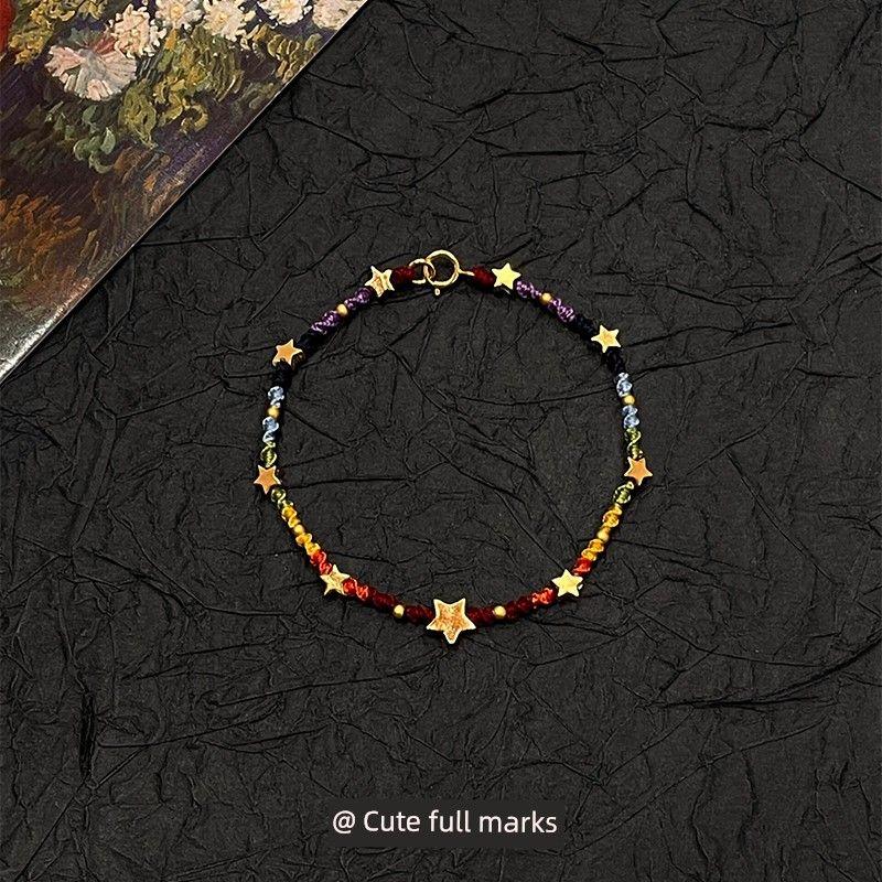 Новый китайский стиль XINGX Цветной вощеный шнур Плетеный ручной ремешок Уникальный дизайн для особых интересов Браслет Холодное ощущение Сладкий браслет для женщин Rainbow memory hand rope pure hand weaving process
Новый китайский стиль XINGX Цветной вощеный шнур Плетеный ручной ремешок Уникальный дизайн для особых интересов Браслет Холодное ощущение Сладкий браслет для женщин Rainbow memory hand rope pure hand weaving process