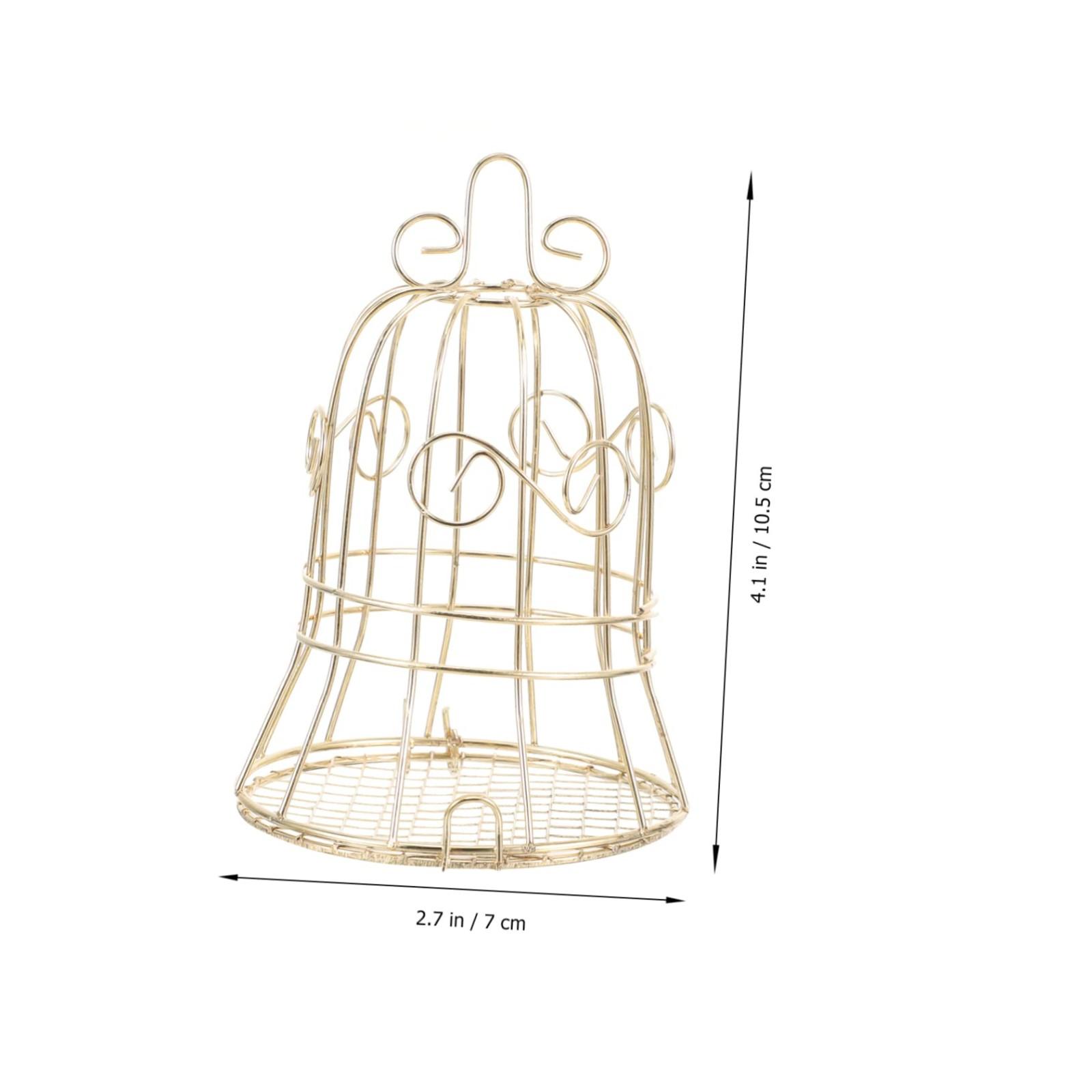 Кормушки для птиц в виде жировых шариков, подвесные, металлические, золотистые, кормушка для диких птиц, клетка-держатель для хлеба, маленькая вместимость, украшения для дома One Size золотой
Кормушки для птиц в виде жировых шариков, подвесные, металлические, золотистые, кормушка для диких птиц, клетка-держатель для хлеба, маленькая вместимость, украшения для дома One Size золотой