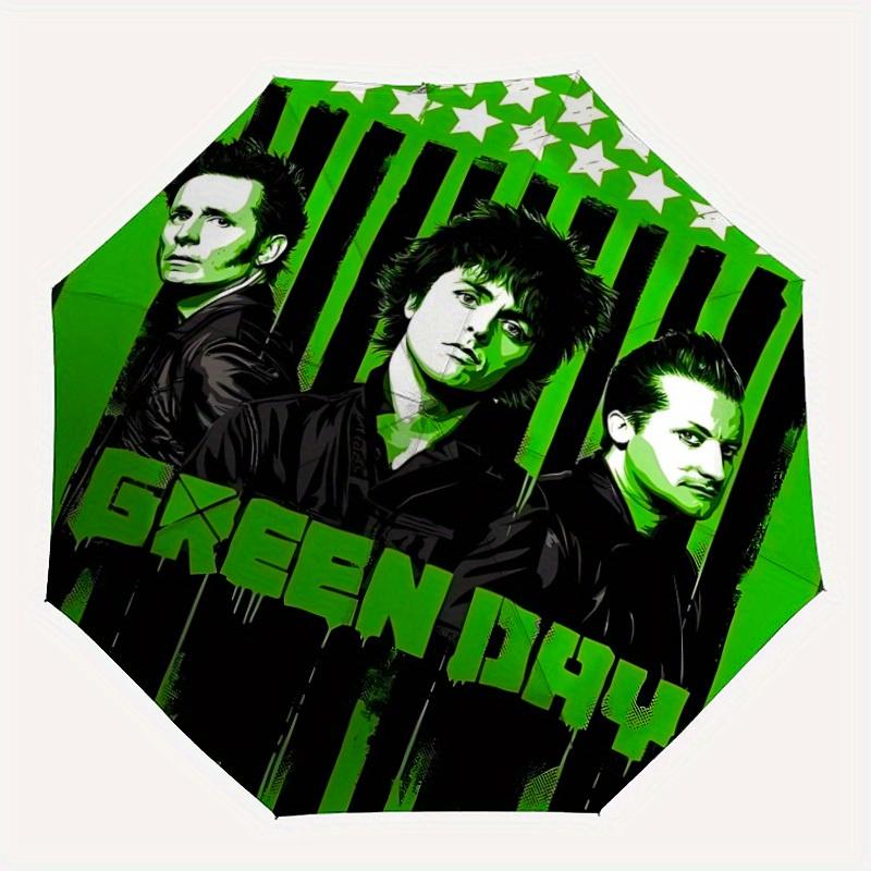 1pc Green Day Band Automatic Umbrella 8-Bone Design Compact Gear for Outdoor Travel, Perfect Gift for Friends yy250821063
1pc Green Day Band Automatic Umbrella 8-Bone Design Compact Gear for Outdoor Travel, Perfect Gift for Friends yy250821063