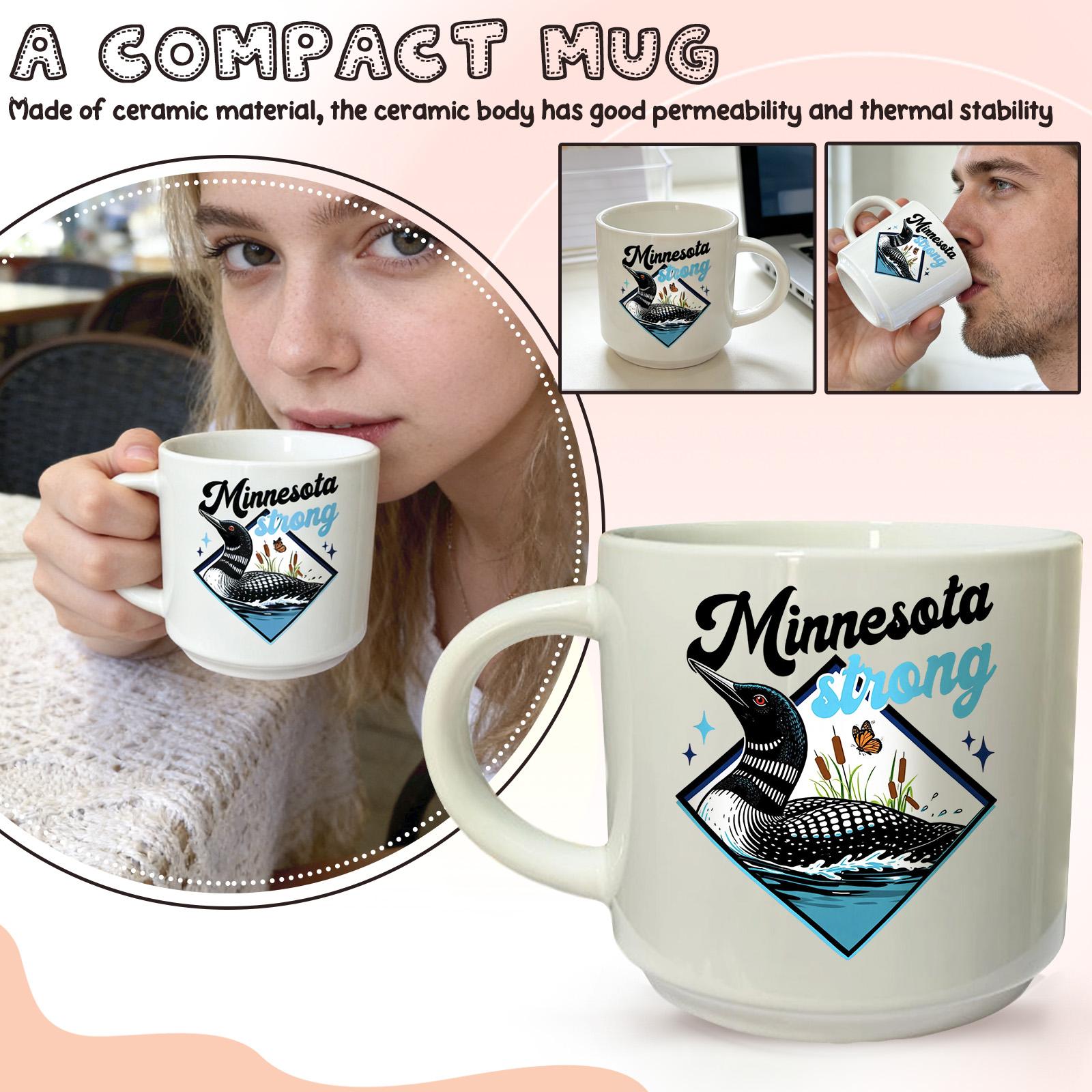 Minnesota-themed Commemorative Mug, Local- Ceramic Coffee Mug, Suitable For Home And Use, Perfect For Hot And Cold Drinks, A Great Souvenir For Minn One Size
Minnesota-themed Commemorative Mug, Local- Ceramic Coffee Mug, Suitable For Home And Use, Perfect For Hot And Cold Drinks, A Great Souvenir For Minn One Size