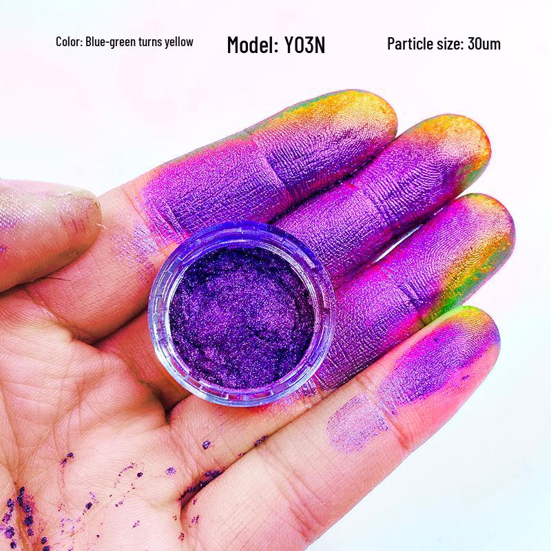 Chameleon Magic Powder: Holographic Nail Art & Eyeshadow Glitter
Chameleon Magic Powder: Holographic Nail Art & Eyeshadow Glitter