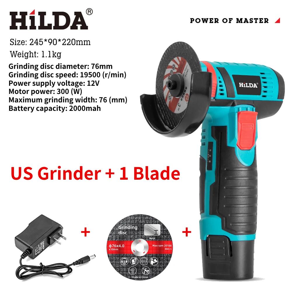 Brushed Angle Grinder 19500RPM Cordless Polishing Machine 12V 300W 2000mah Cutting Grinding Machine Rechargeable Electric Tool
Brushed Angle Grinder 19500RPM Cordless Polishing Machine 12V 300W 2000mah Cutting Grinding Machine Rechargeable Electric Tool
