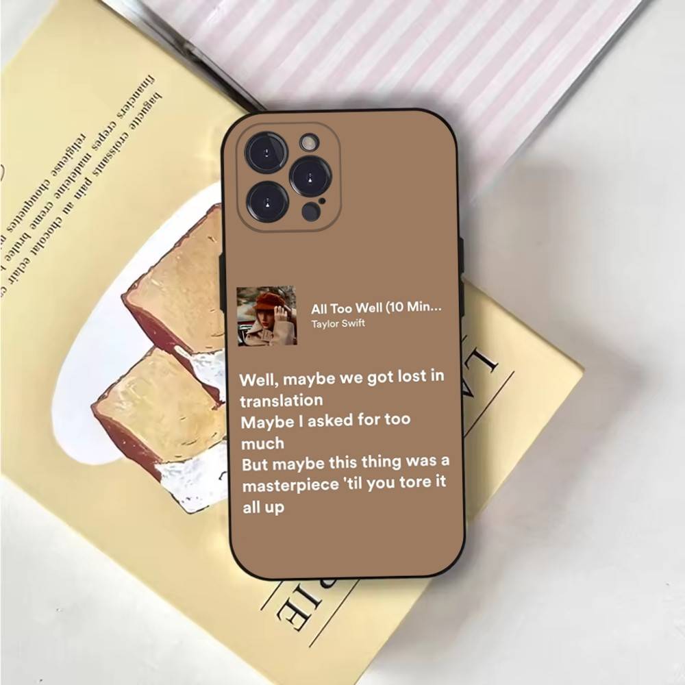 All Too Well Lyrics Phone Case Phone Case For iPhone 16,15,14,13,12,11,Pro,X,XS,Max,XR,Plus,Mini Soft Black Cover iPhone11PRO
All Too Well Lyrics Phone Case Phone Case For iPhone 16,15,14,13,12,11,Pro,X,XS,Max,XR,Plus,Mini Soft Black Cover iPhone11PRO