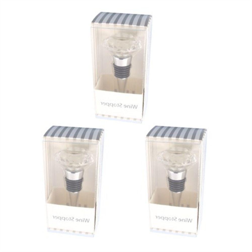 3 шт., хрустальная пробка для бутылок, алмазная пробка для бутылок с напитками, новая алмазная пробка, подарок 
3 шт., хрустальная пробка для бутылок, алмазная пробка для бутылок с напитками, новая алмазная пробка, подарок