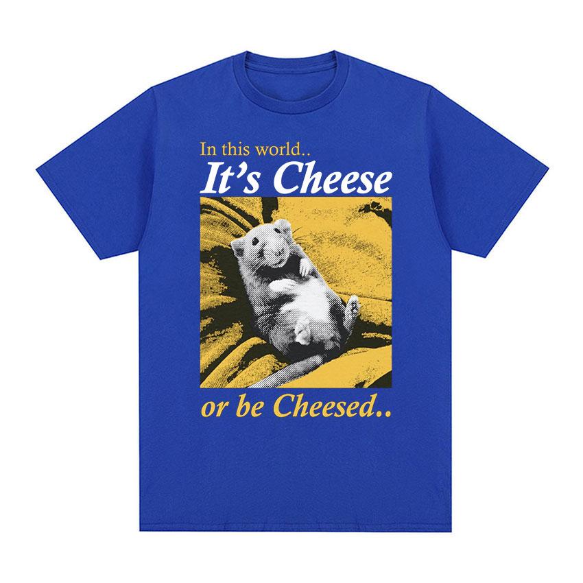 It s Cheese or Be Cheesed Rat забавные футболки с рисунком для мужчин и женщин, модная футболка высокого качества в стиле ретро, повседневная хлопковая футболка большого размера
It s Cheese or Be Cheesed Rat забавные футболки с рисунком для мужчин и женщин, модная футболка высокого качества в стиле ретро, повседневная хлопковая футболка большого размера