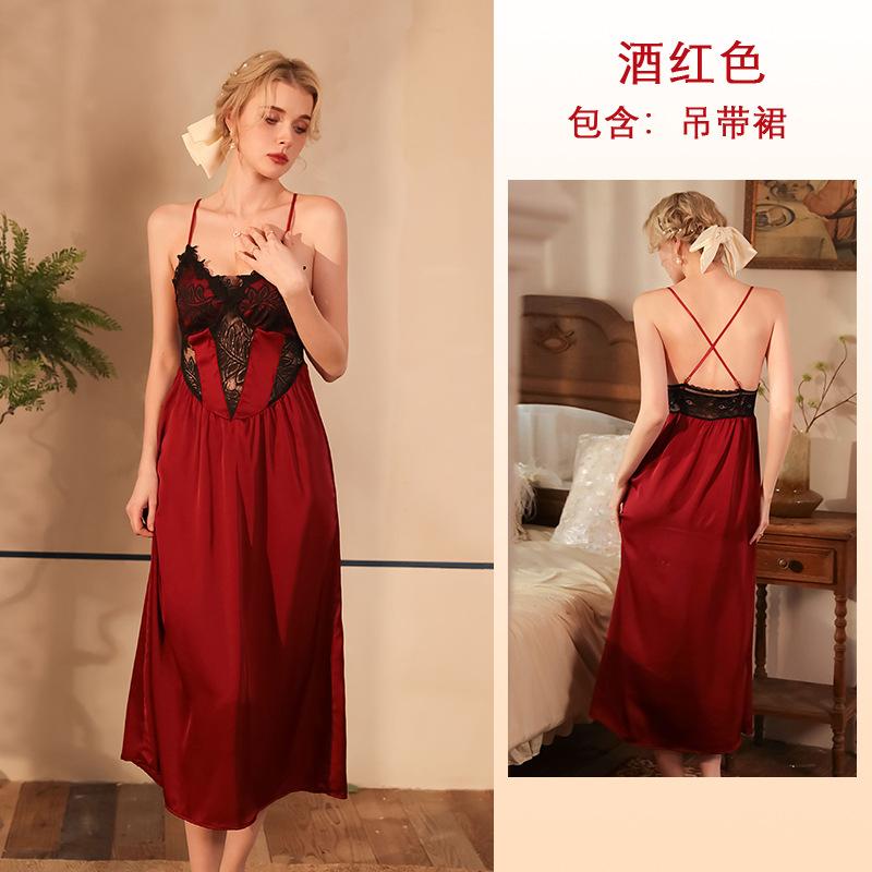 Новая сексуальная ночная рубашка, кружевная пижама, женская утренняя рубашка на подтяжках, свадебное платье для невесты L (recommended 120-70kg)
Новая сексуальная ночная рубашка, кружевная пижама, женская утренняя рубашка на подтяжках, свадебное платье для невесты L (recommended 120-70kg)