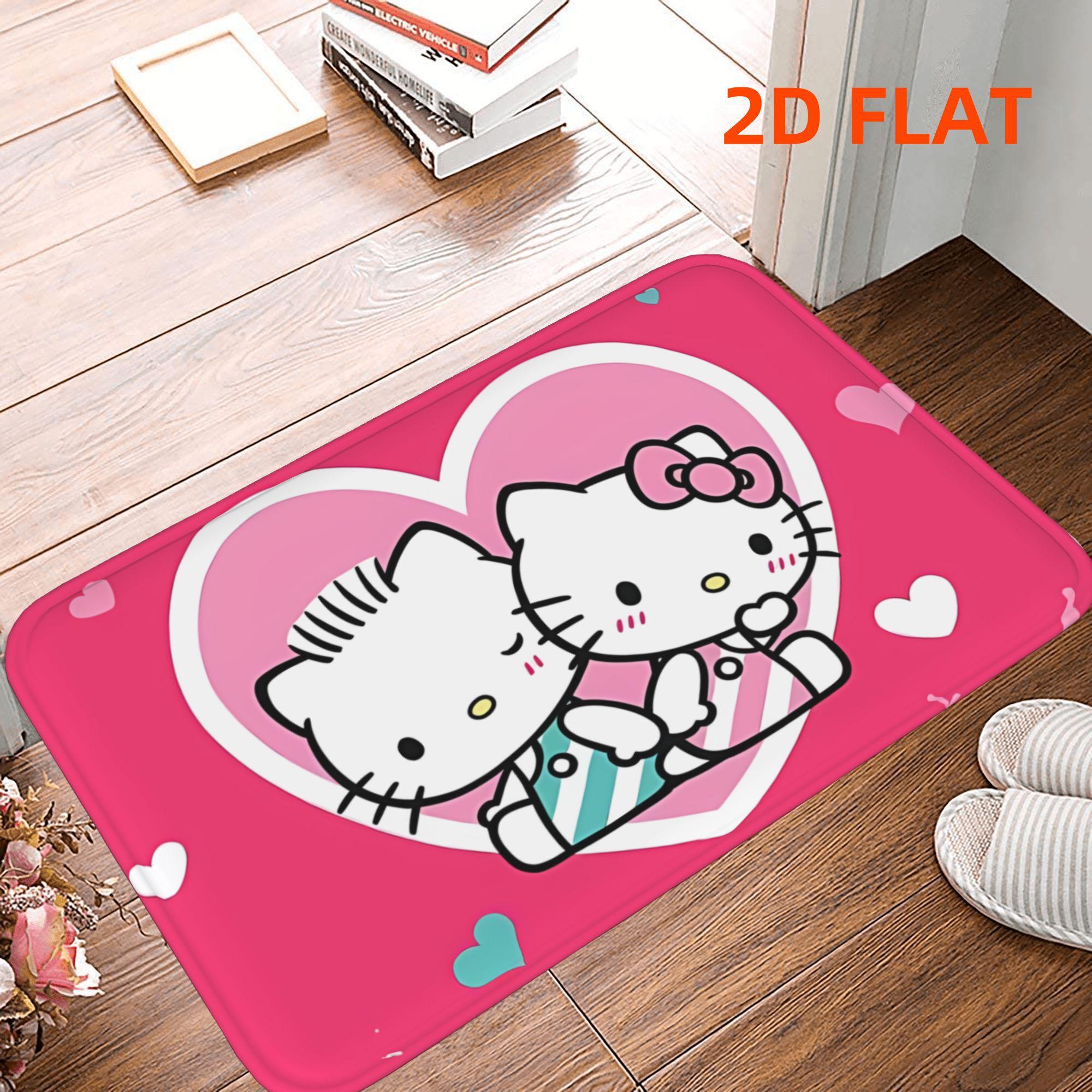 Hello Kitty Dear Daniel Doormat Sanrio Kawaii Love Heart Pattern Non-Slip Absorbent Floor Mat for Entryway Home Decor 40cmx60cm
Hello Kitty Dear Daniel Doormat Sanrio Kawaii Love Heart Pattern Non-Slip Absorbent Floor Mat for Entryway Home Decor 40cmx60cm