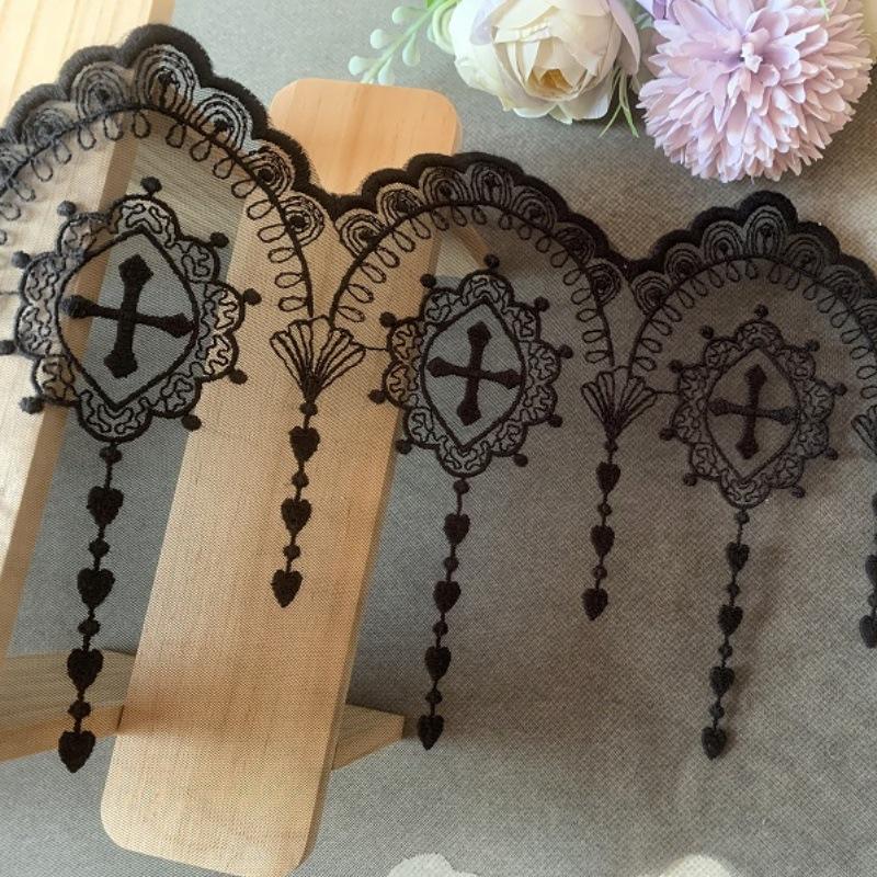 3 ярда/партия 18 см французский стиль абрикосовый/белый волнистый край сетка поток сердце падающий святой крест вышивка кружевная отделка DIY аксессуары для одежды чёрный
3 ярда/партия 18 см французский стиль абрикосовый/белый волнистый край сетка поток сердце падающий святой крест вышивка кружевная отделка DIY аксессуары для одежды чёрный