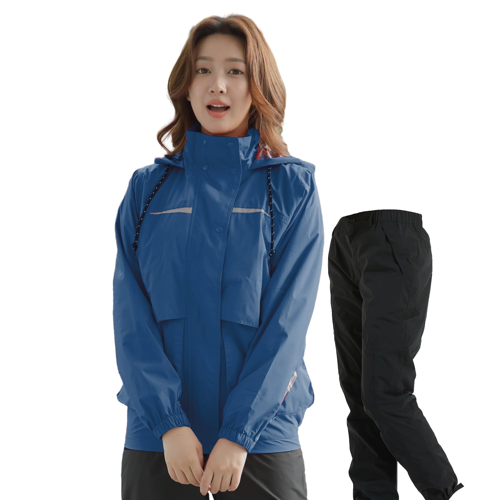 Aoki Outdoor Rainsuit and Bottom Fashionable and Mountain Windbreaker for and Women s (Top Set) - Double-Layer Waterproof, Windproof, Lightweight. синий
Aoki Outdoor Rainsuit and Bottom Fashionable and Mountain Windbreaker for and Women s (Top Set) - Double-Layer Waterproof, Windproof, Lightweight. синий