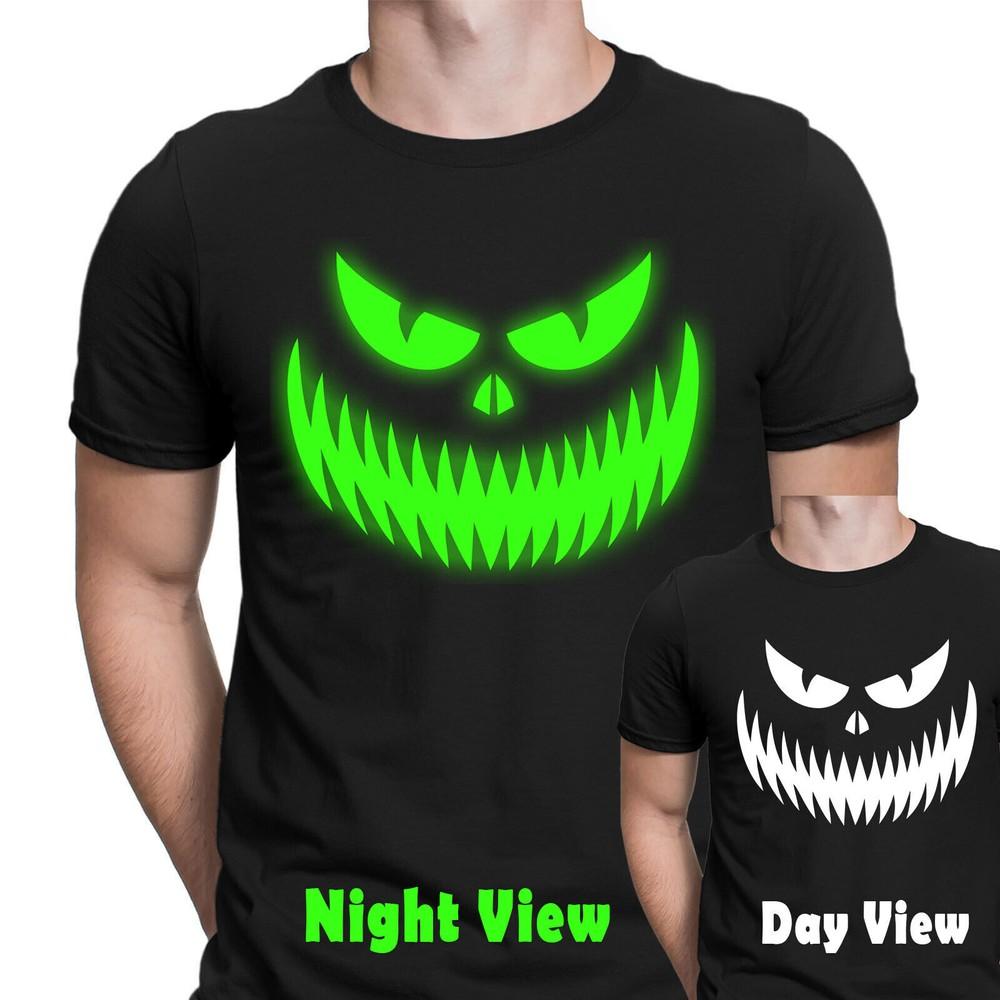 Halloween T-Shirt Glow In The Dark Pumpkin Face Scary Spooky Mens T shirts HD3 4XL
Halloween T-Shirt Glow In The Dark Pumpkin Face Scary Spooky Mens T shirts HD3 4XL