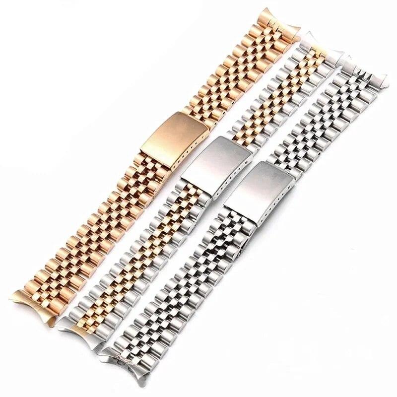 Ремешок для часов с изогнутым концом для юбилейного ремешка для Rolex DATEJUST, роскошные аксессуары для браслета из нержавеющей стали 18 мм, 19 мм, 20 мм, 21 мм, 22 мм
Ремешок для часов с изогнутым концом для юбилейного ремешка для Rolex DATEJUST, роскошные аксессуары для браслета из нержавеющей стали 18 мм, 19 мм, 20 мм, 21 мм, 22 мм