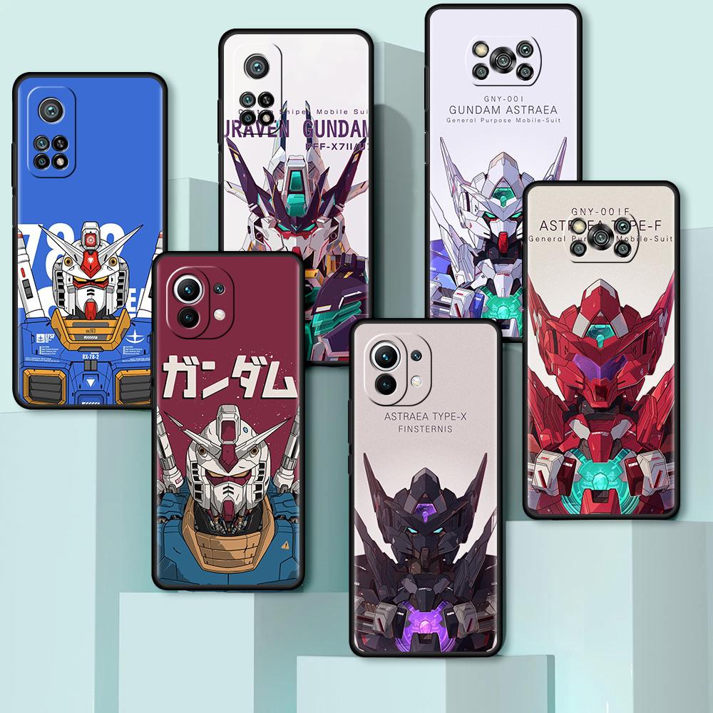 Gundam Mecha Silicone Luxury Case For Xiaomi Mi Poco X3 NFC 11 Lite 12 11T Pro Note 10 9T 12X M3 F3 F1 Soft Shell Phone Cover
Gundam Mecha Silicone Luxury Case For Xiaomi Mi Poco X3 NFC 11 Lite 12 11T Pro Note 10 9T 12X M3 F3 F1 Soft Shell Phone Cover