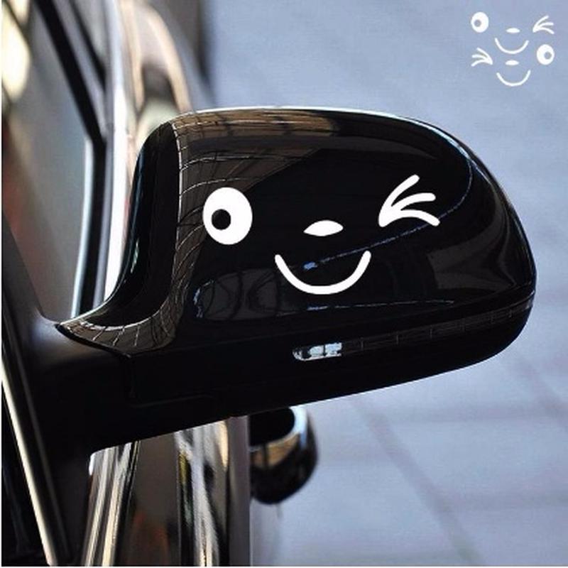 2pcs Funny Rearview Mirror Car Stickers Reflective Sticker/Decal білий
2pcs Funny Rearview Mirror Car Stickers Reflective Sticker/Decal білий