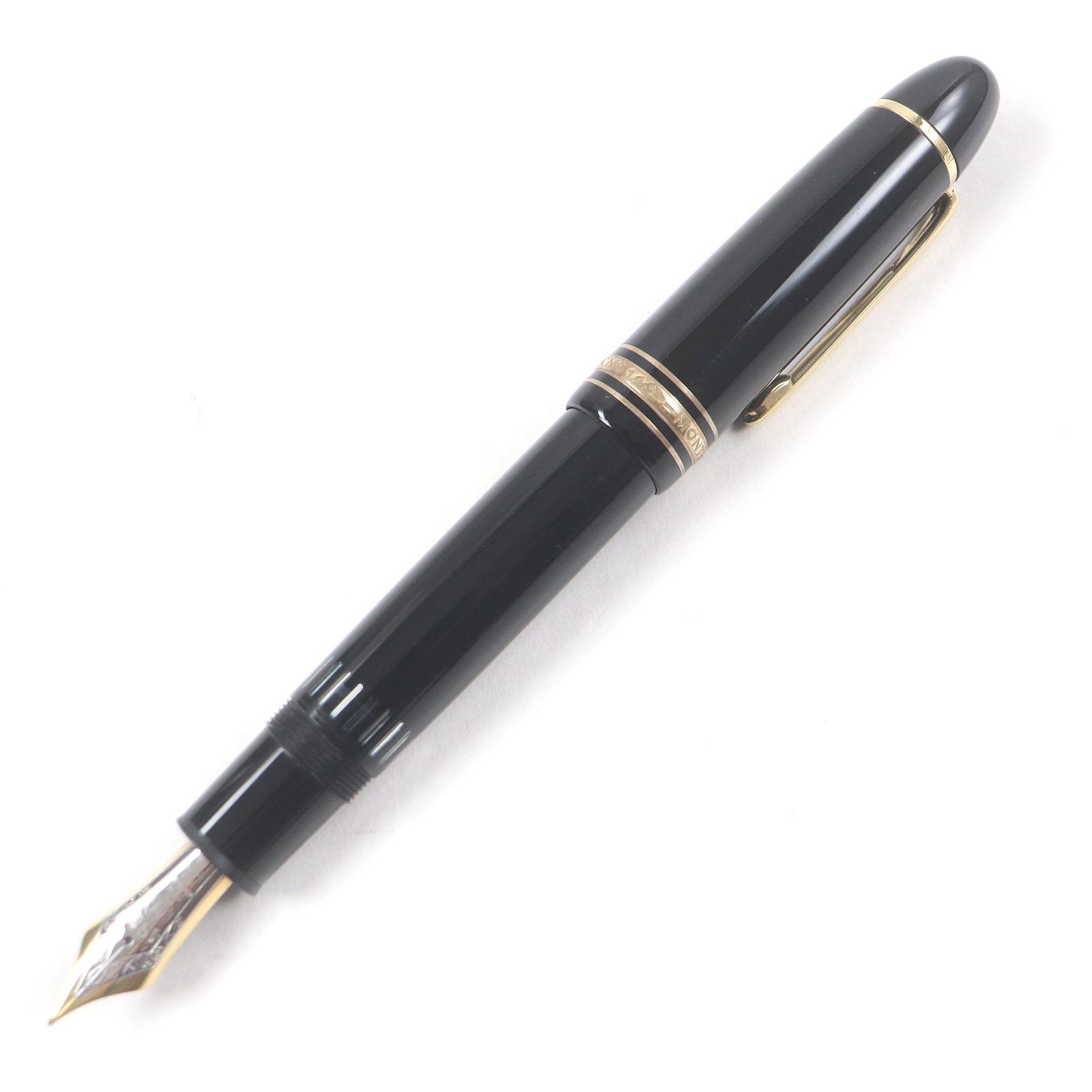 Great MONTBLANC fountain pen Meisterstuck 149 Cap type Black gold 18K mens Used
Great MONTBLANC fountain pen Meisterstuck 149 Cap type Black gold 18K mens Used