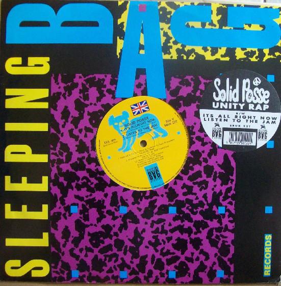 12inch Record SOLID POSSE - Unity Rap SBUK22T Sleeping Bag Re 1990 UK Rap & Hip-Hop/R&B Used
12inch Record SOLID POSSE - Unity Rap SBUK22T Sleeping Bag Re 1990 UK Rap & Hip-Hop/R&B Used
