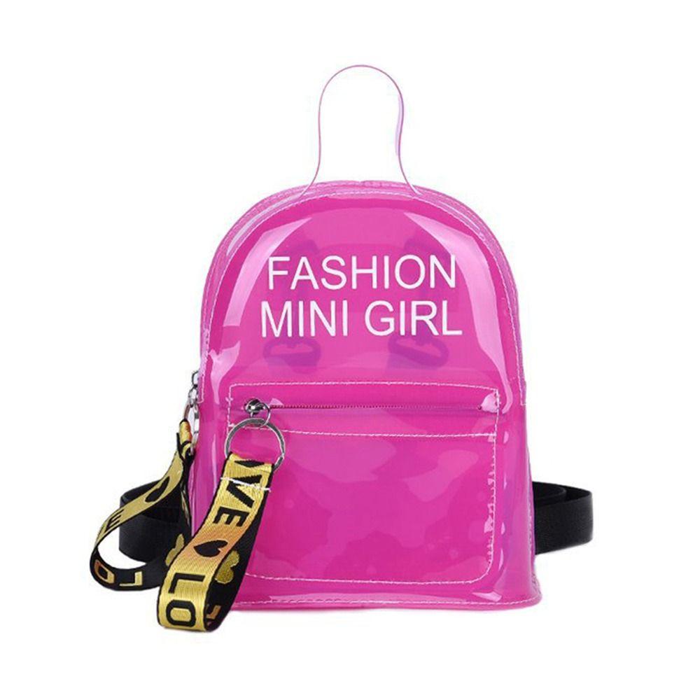 Женская прозрачная мини-сумка на плечо цвета конфет, рюкзак, маленькая школьная сумка из ПВХ-желе розы красного
Женская прозрачная мини-сумка на плечо цвета конфет, рюкзак, маленькая школьная сумка из ПВХ-желе розы красного