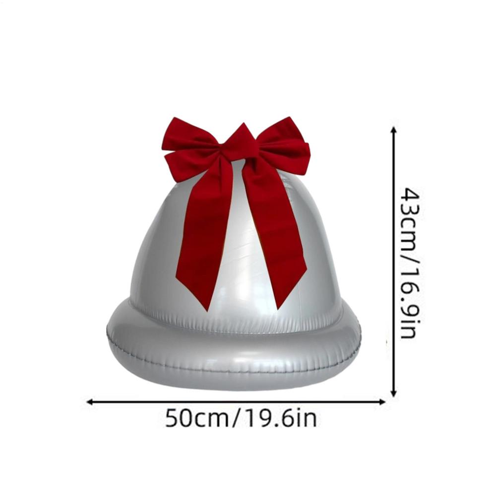 2 Pieces 50cm Christmas Bell Inflatable Ball Decoration PVC Giant Inflatable Christmas Bell Outdoor Christmas Decoration other срібний
2 Pieces 50cm Christmas Bell Inflatable Ball Decoration PVC Giant Inflatable Christmas Bell Outdoor Christmas Decoration other срібний