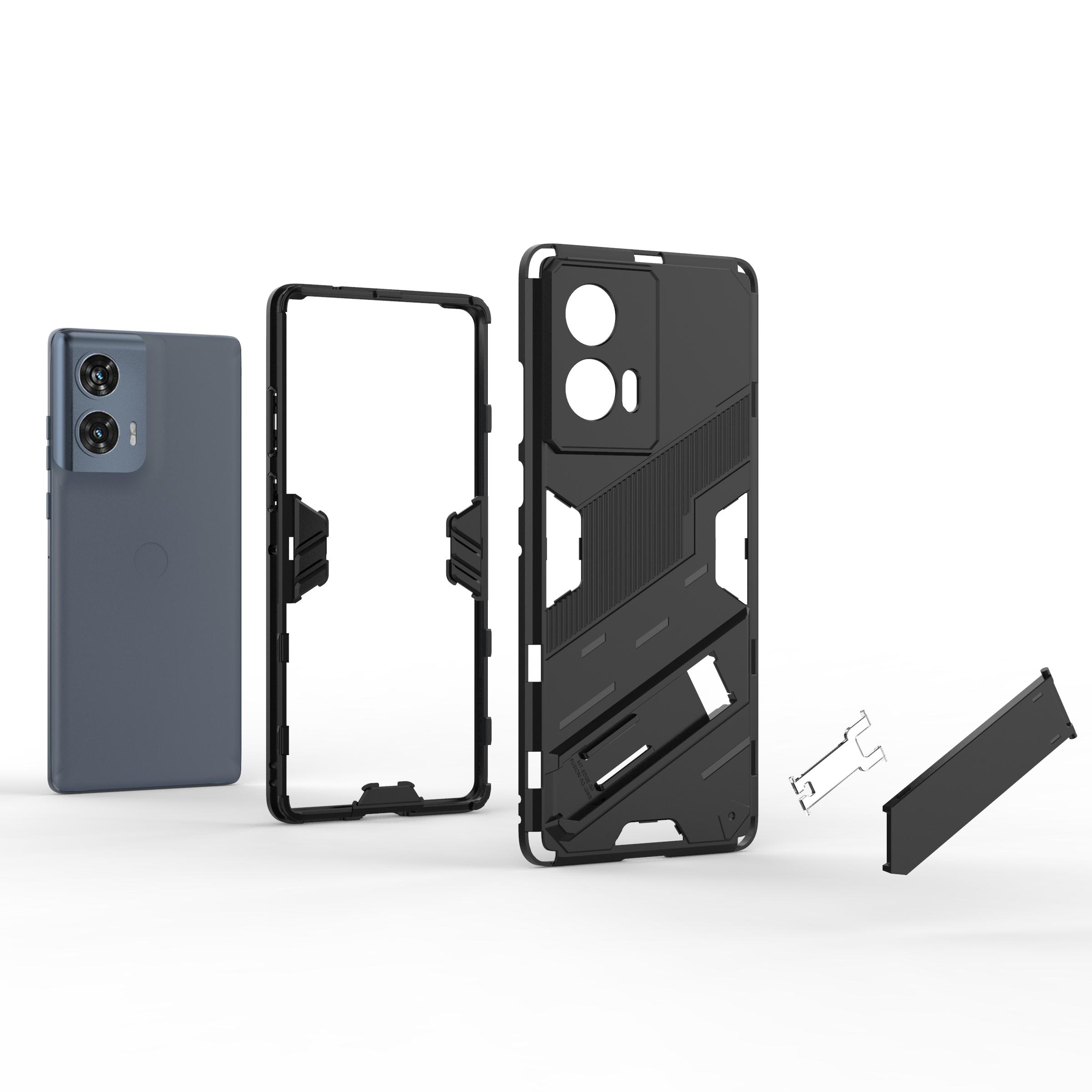 For Motorola Edge 50 Fusion 5G Case PC+TPU Shockproof Phone Cover with Kickstand Black
For Motorola Edge 50 Fusion 5G Case PC+TPU Shockproof Phone Cover with Kickstand Black