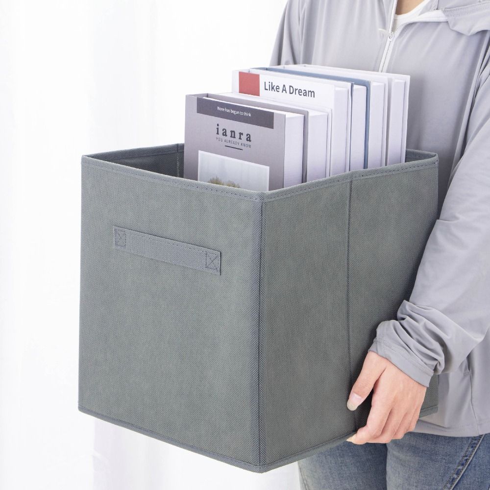 Non Woven Fabric Cube Storage Box Foldable Cabinet Drawer Organizer Underwear Storage Box Nursery Light Grey
Non Woven Fabric Cube Storage Box Foldable Cabinet Drawer Organizer Underwear Storage Box Nursery Light Grey