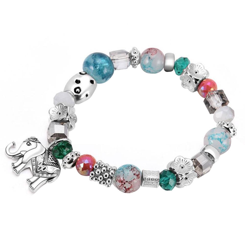 National Bohemia Style Women Lady Girl Colorful Crystal Bracelet Beads Elephant Pendant
National Bohemia Style Women Lady Girl Colorful Crystal Bracelet Beads Elephant Pendant