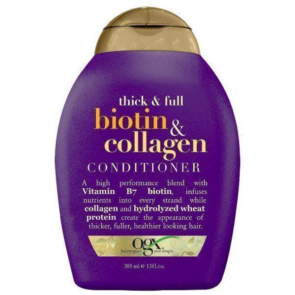 Кондиционер для волос Ogx Biotin y Collagen 385 мл 
Кондиционер для волос Ogx Biotin y Collagen 385 мл