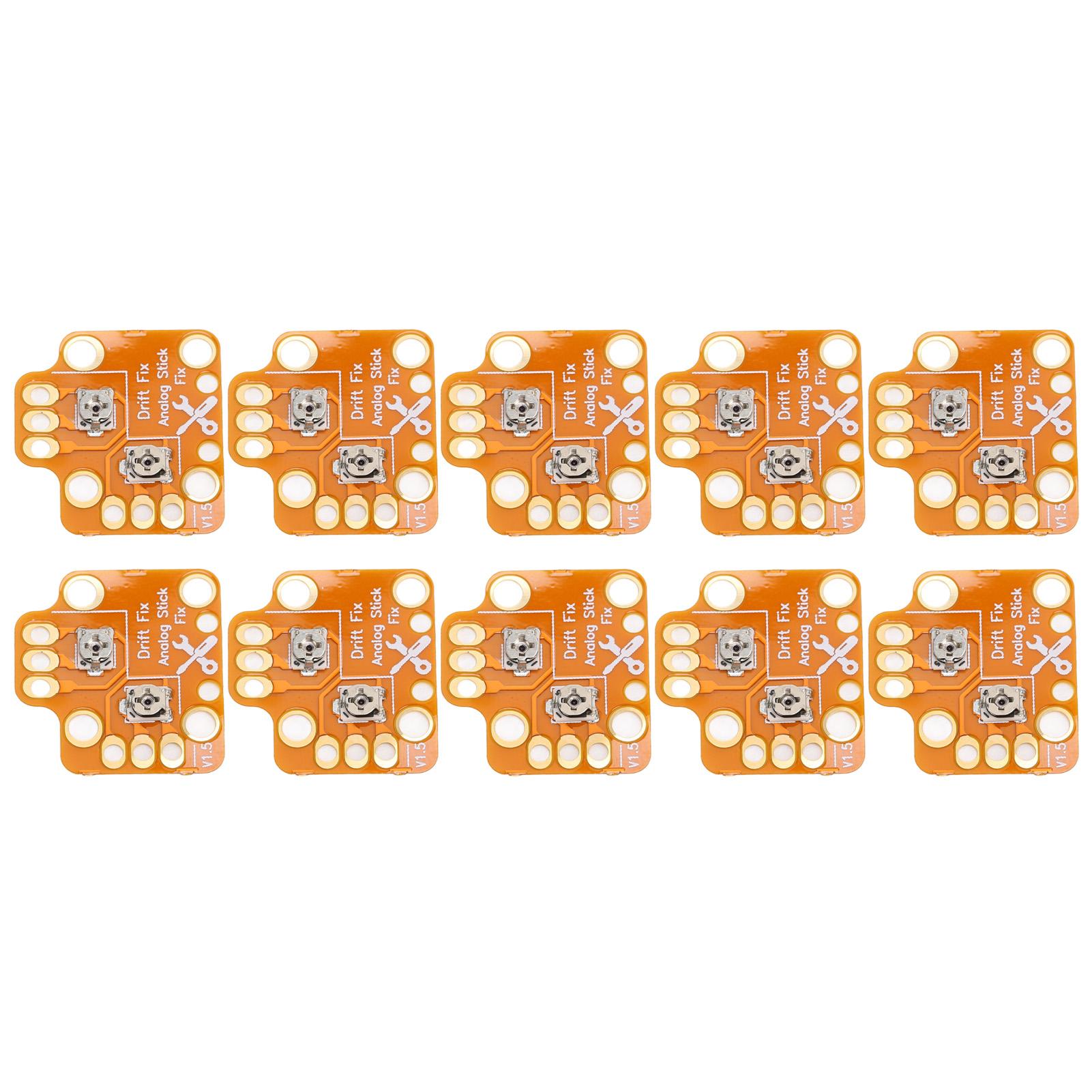 10 шт. Универсальная плата для ремонта джойстика геймпада Drift 3D Thumb Stick Drift Fix Mod для PS4 для PS5
10 шт. Универсальная плата для ремонта джойстика геймпада Drift 3D Thumb Stick Drift Fix Mod для PS4 для PS5