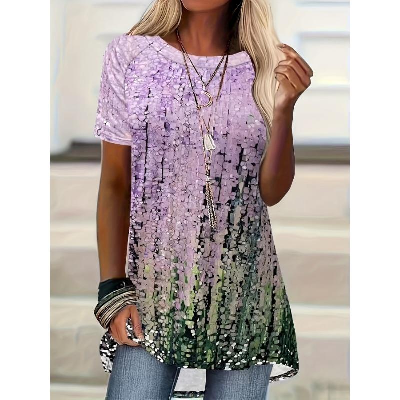 Women s Plus Size Casual Short Sleeve T-Shirt - breathable stretch fabric S
Women s Plus Size Casual Short Sleeve T-Shirt - breathable stretch fabric S