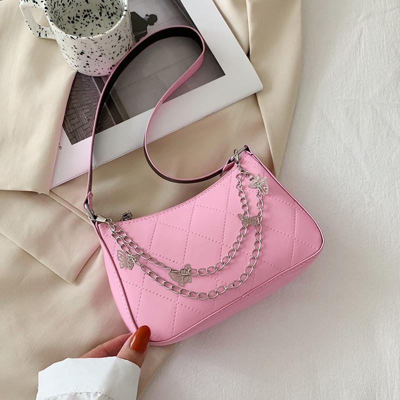 Fashion Women Pu Leather Small Shoulder Underarm Bag Ladies Vintage Butterfly Chain Pure Color Zipper Mini Purse Handbag
Fashion Women Pu Leather Small Shoulder Underarm Bag Ladies Vintage Butterfly Chain Pure Color Zipper Mini Purse Handbag