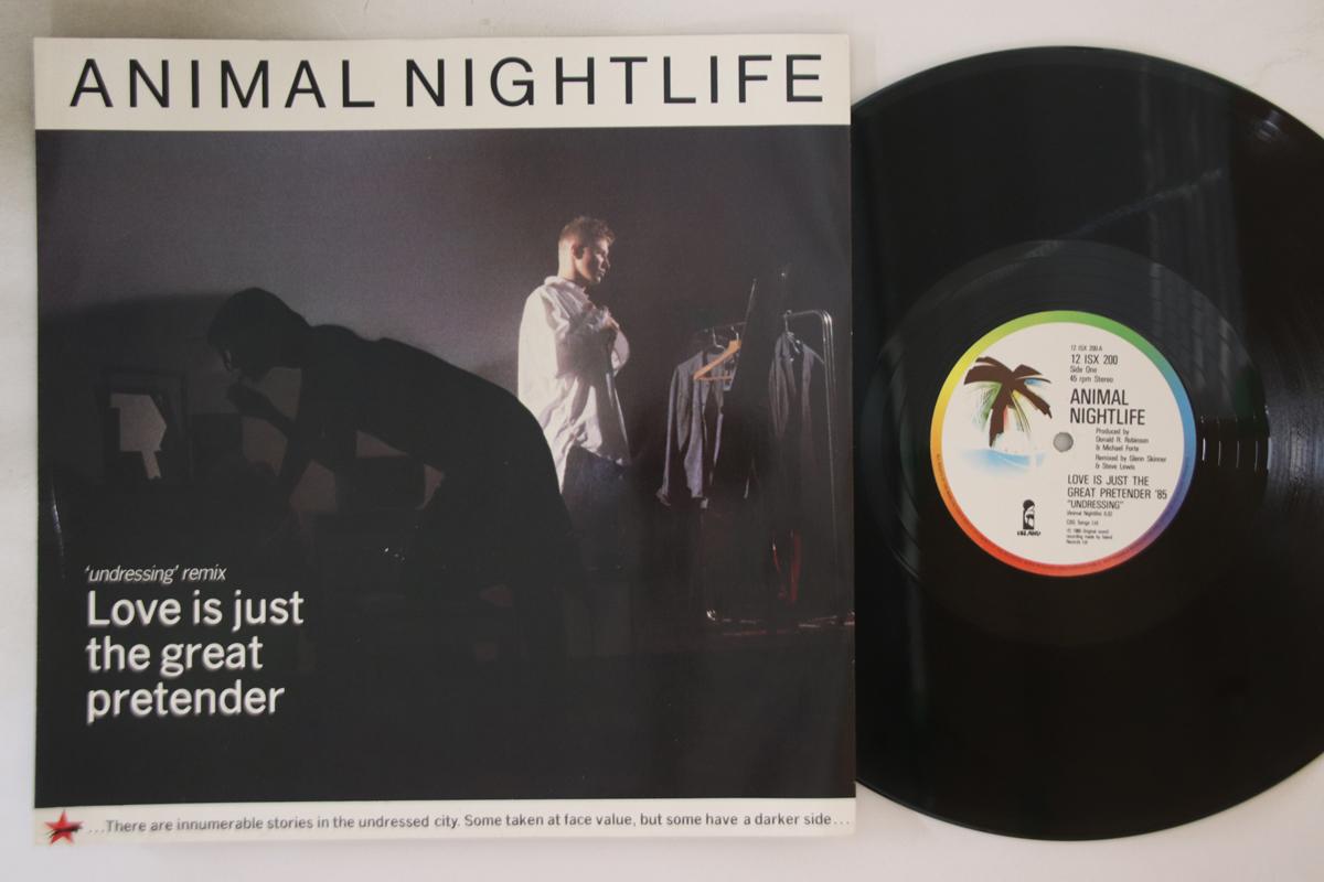 12inch Record ANIMAL NIGHTLIFE - Love Is Just The Great Pretender ( 12ISX200 Island Records 1985 UK Dance & Electronica Used
12inch Record ANIMAL NIGHTLIFE - Love Is Just The Great Pretender ( 12ISX200 Island Records 1985 UK Dance & Electronica Used