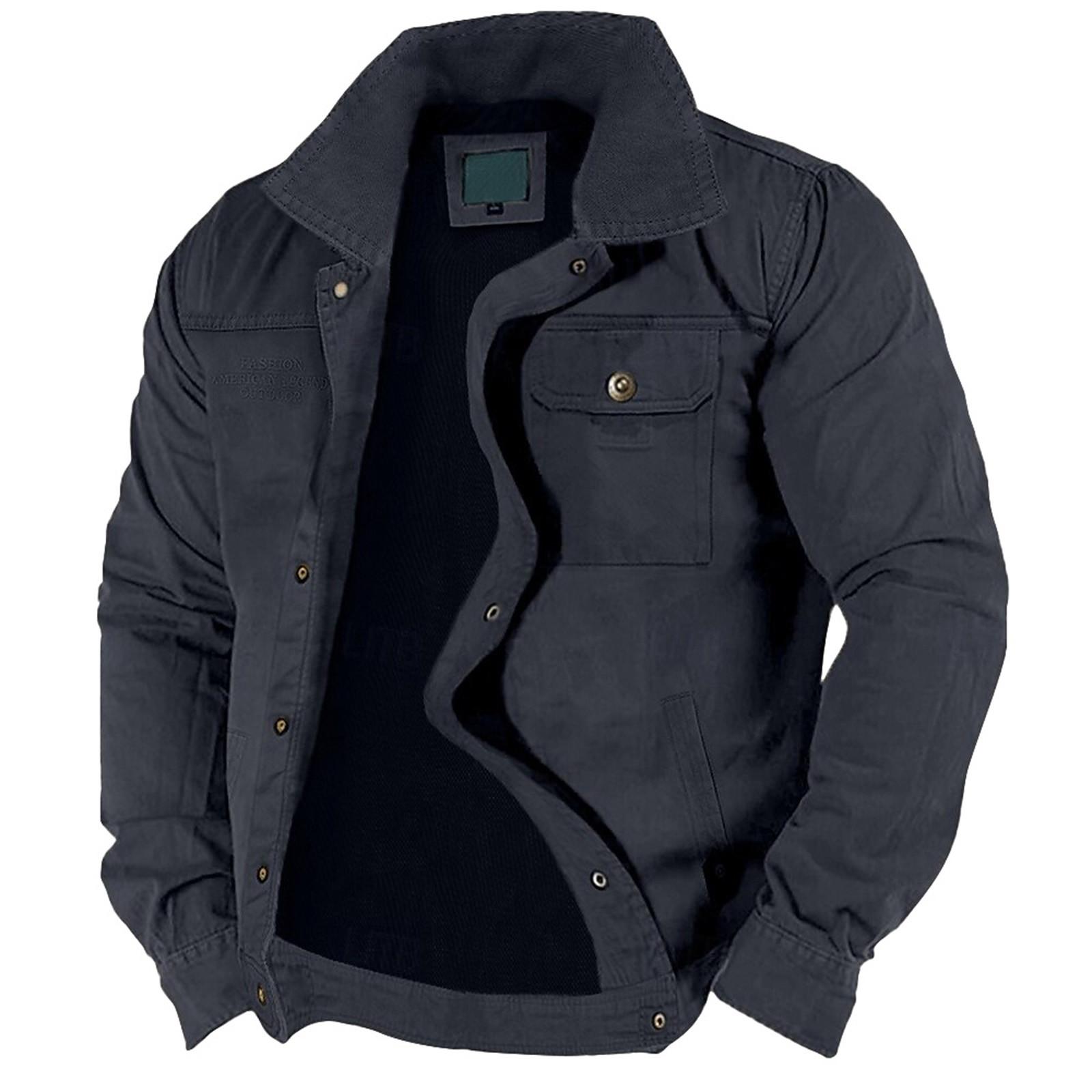 Men s Color Workwear Casual Loose Button Lapel Pocket Long Sleeve Jacket Shirt XXL чорний
Men s Color Workwear Casual Loose Button Lapel Pocket Long Sleeve Jacket Shirt XXL чорний