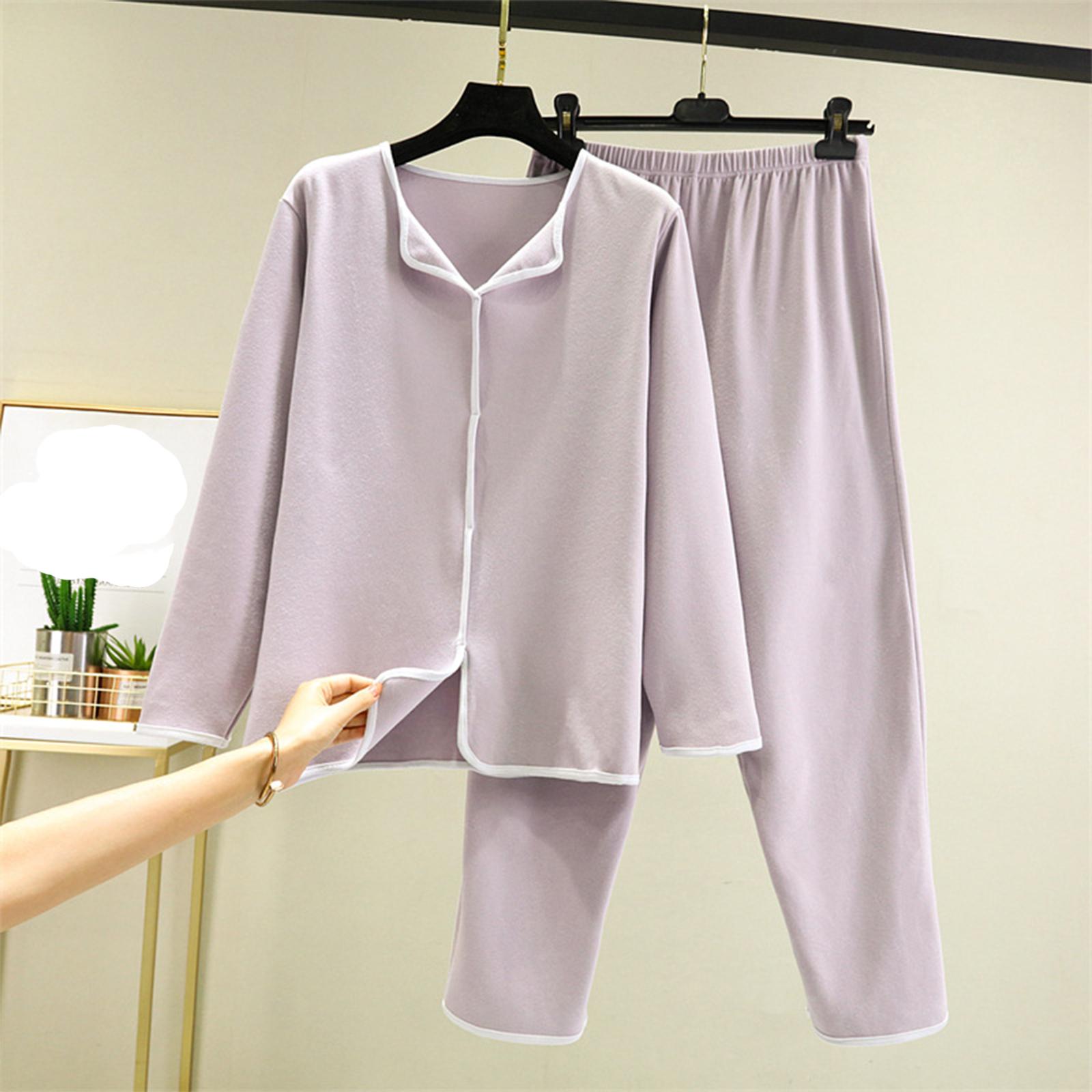 Женский повседневный и удобный комплект с длинными рукавами, однотонный, с толстым вельветом для сна и теплыми брюками, большого размера XXL
Женский повседневный и удобный комплект с длинными рукавами, однотонный, с толстым вельветом для сна и теплыми брюками, большого размера XXL