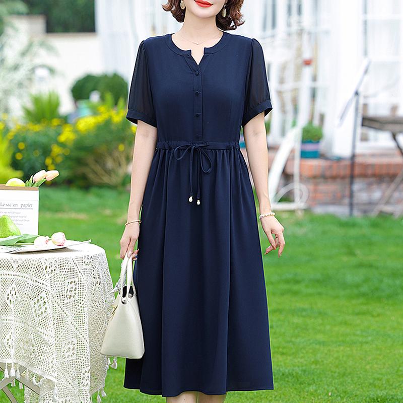 Женское элегантное платье, повседневное летнее длинное платье с коротким рукавом, женская винтажная одежда 5XL темно-синий
Женское элегантное платье, повседневное летнее длинное платье с коротким рукавом, женская винтажная одежда 5XL темно-синий