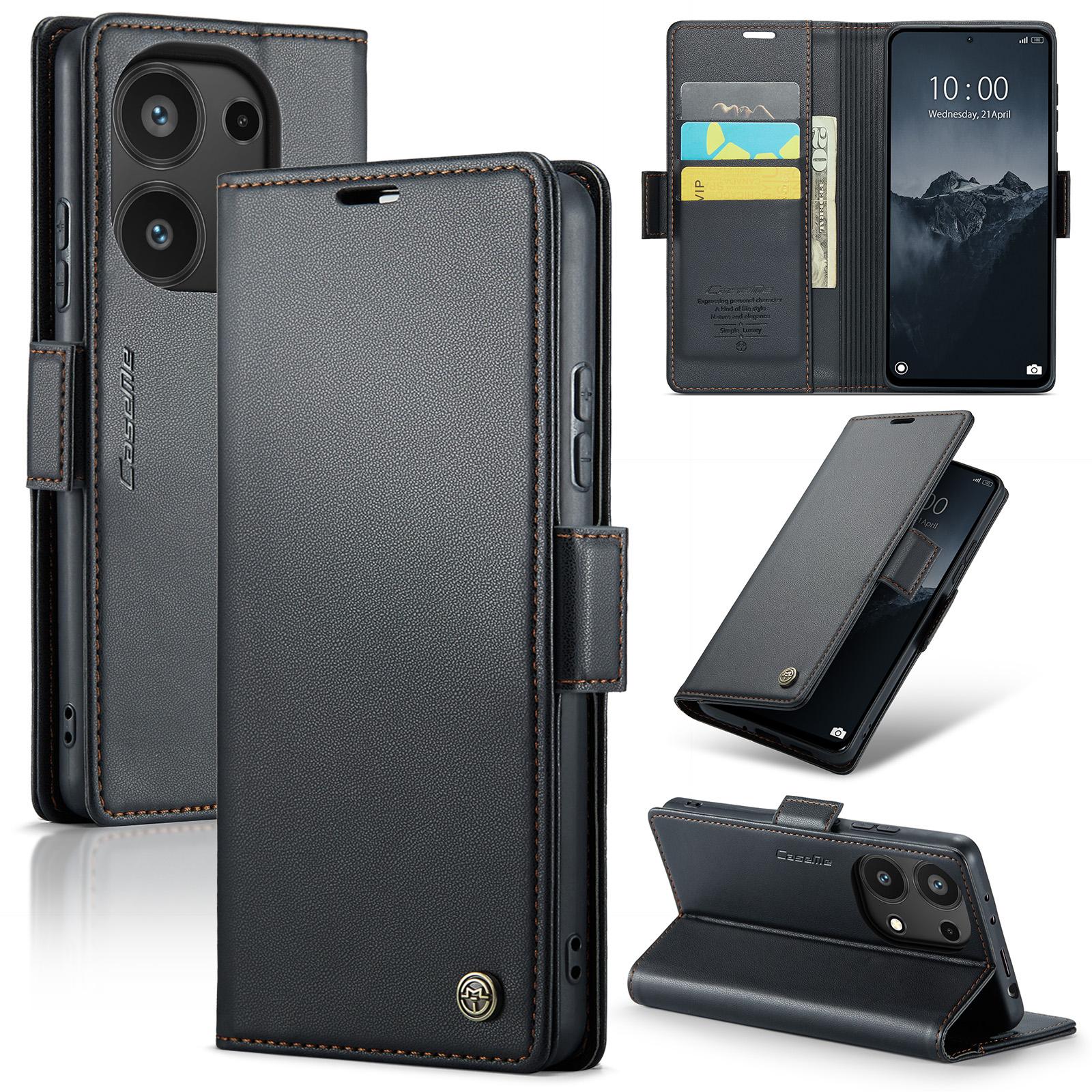For Xiaomi Redmi Note 13 Pro 4G Case CASEME 023 Series RFID Blocking Leather Wallet Stand Phone Cover B
For Xiaomi Redmi Note 13 Pro 4G Case CASEME 023 Series RFID Blocking Leather Wallet Stand Phone Cover B