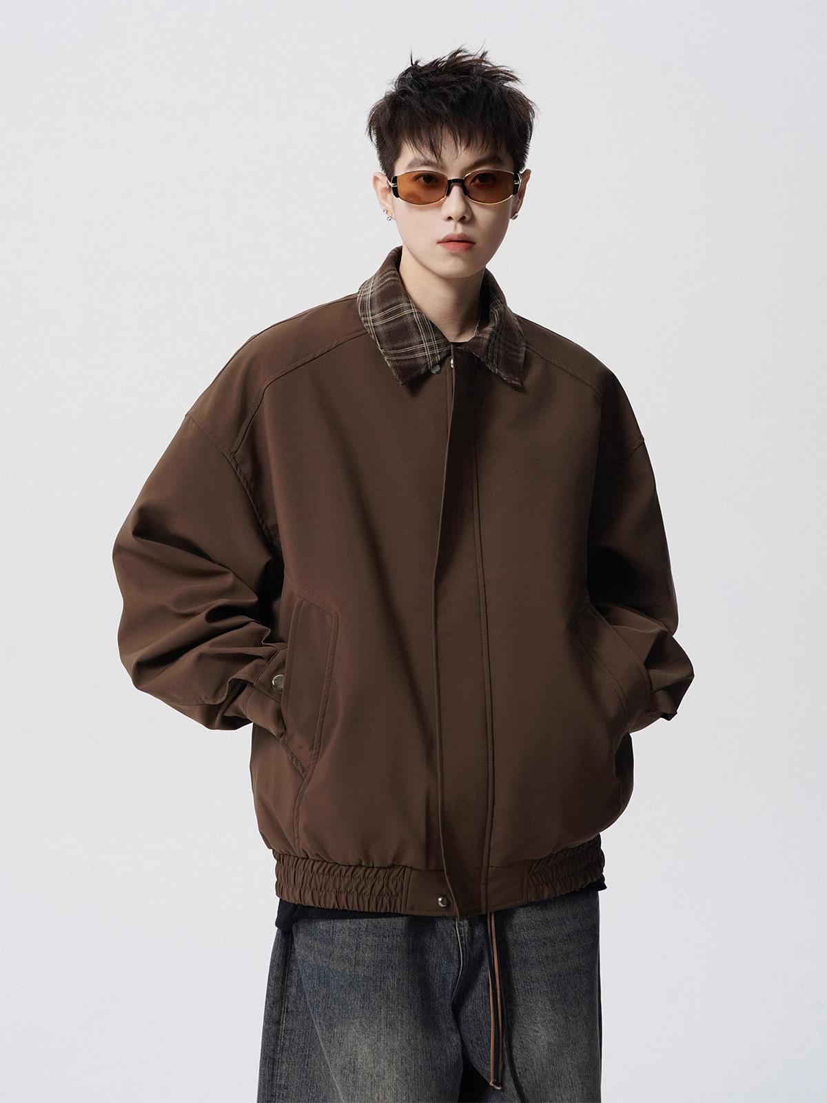 Men s Plaid Patchwork Casual Jacket - American Style Two-Piece Design for Spring and Autumn 2XL коричневий
Men s Plaid Patchwork Casual Jacket - American Style Two-Piece Design for Spring and Autumn 2XL коричневий