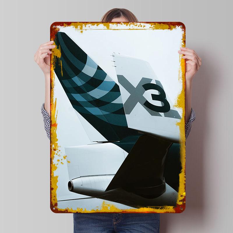 Airbus Beluga XL Poster Customized Wall Art Vintage Metal Signs Retro Tin Plaque for Man Cave Living Room Decoration Desk Decor 7.9x11.8In(20x30cm)
Airbus Beluga XL Poster Customized Wall Art Vintage Metal Signs Retro Tin Plaque for Man Cave Living Room Decoration Desk Decor 7.9x11.8In(20x30cm)