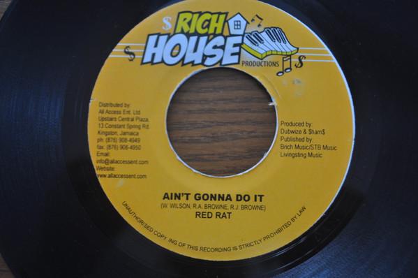 7inch Record RED RAT / SHANE-O - Ain t Gonna Do It / Again NONE Rich House Prod 2005 Jamaica Reggae, Ska & Dub Used
7inch Record RED RAT / SHANE-O - Ain t Gonna Do It / Again NONE Rich House Prod 2005 Jamaica Reggae, Ska & Dub Used